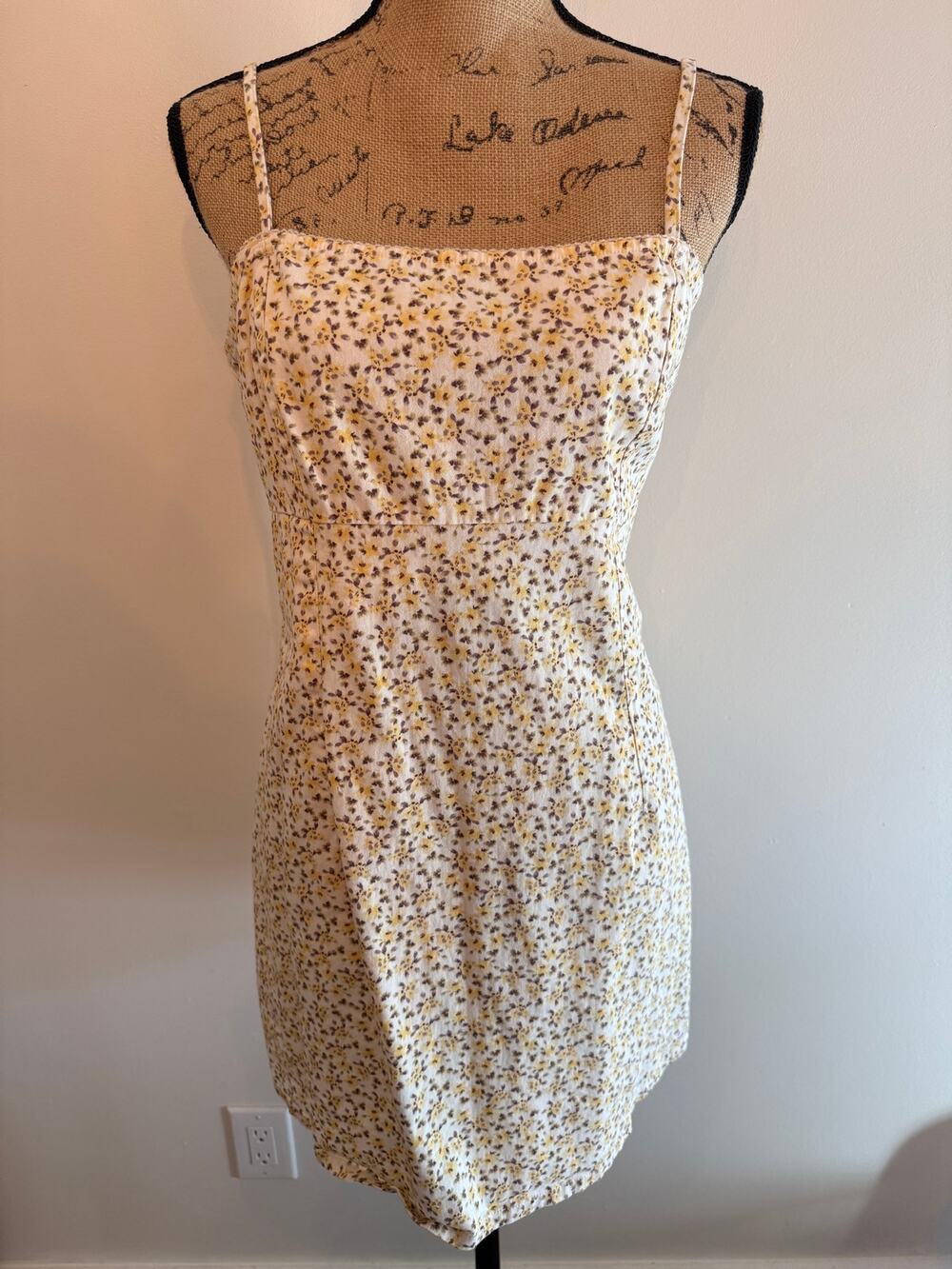 Wild Fable Floral Spaghetti Strap Dress Size Large Cottagecore